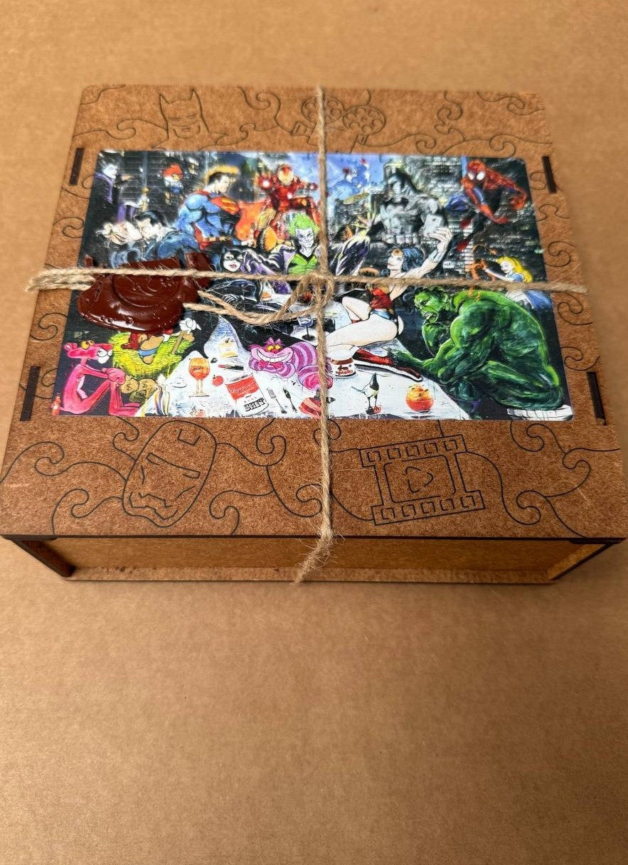 Puzzle in legno . Last Dinner of Power
