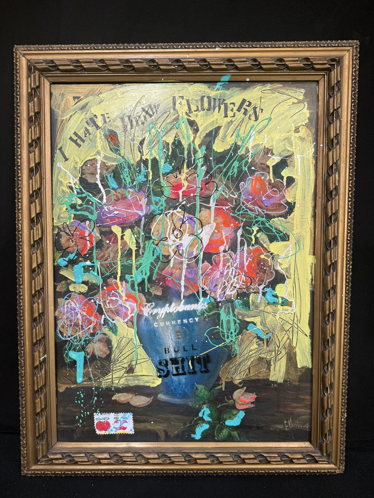 Flower Vibes 90×70