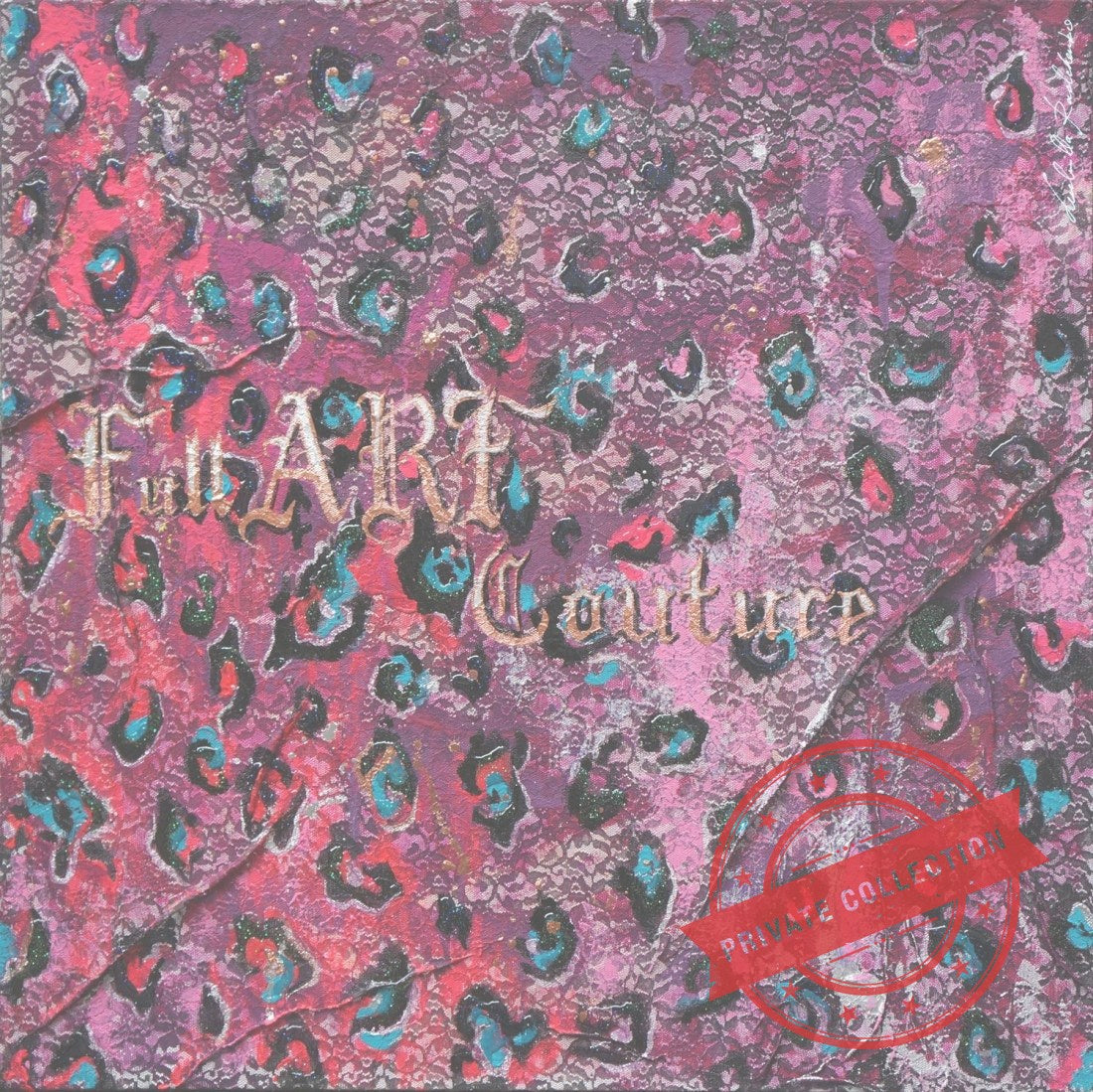 Fullart Couture, 80X80Cm Opera Dartre, 2014 · Private Collection (corner)