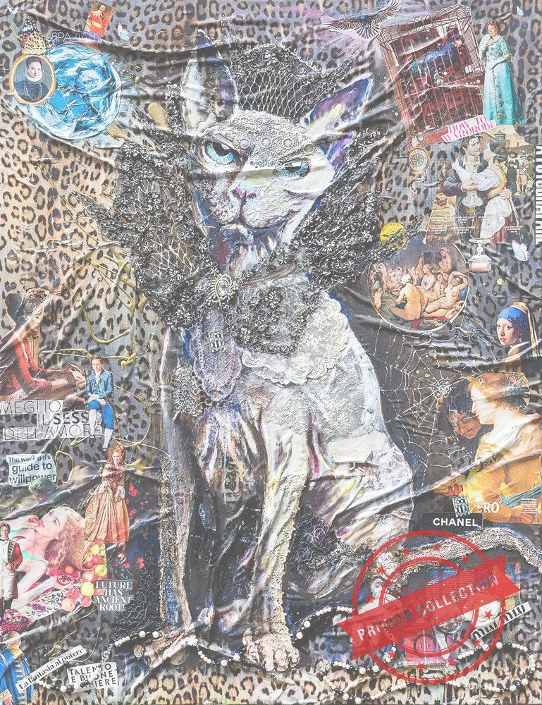 Stregatto 140X100Cm, Anno 2016/2017 · Private Collection (corner)